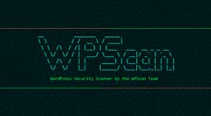 Wordpress Recon Tool : wpscan
